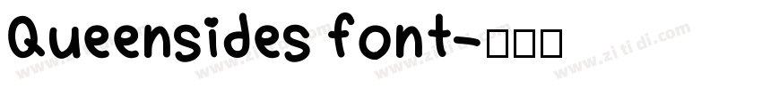Queensides font字体转换